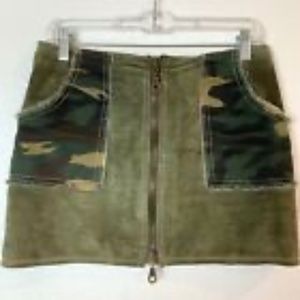 WILSONS LEATHERS Women Size 8 Zipper Front Suede M